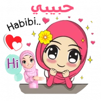 Stickers Hijab Muslim WhatsApp