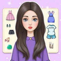 Doll Makeover DIY Dressup Game