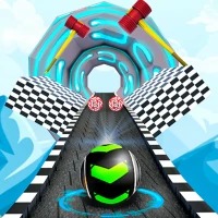 Rolling Ball Sky Race Games 3D