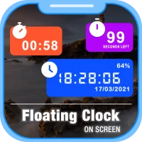 Floating Clock On Screen