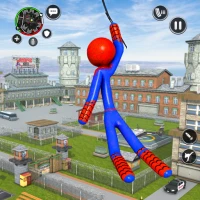 Spider Stick Hero Prison Break