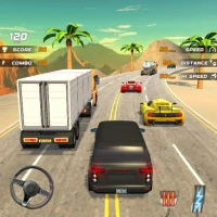 Heavy Traffic Rider Car Game