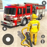 Fire Truck Rescue Sim Games