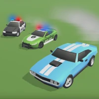 Police car chase drift endless