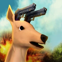 Crazy Deer Animal World 3d