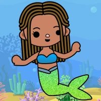 roca Mermaid dress up world