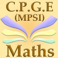 Maths MPSI (CPGE)