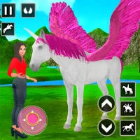 Horse Riding Flying Horse Game