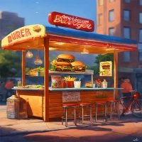 Idle Burger Shop Tycoon 3D