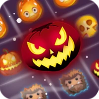 Witchy Halloween Match 3 game