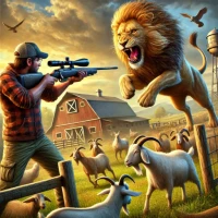 Wild Animal Hunting Games Gun