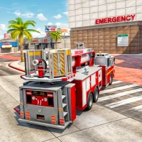 US Fire Truck Sim: Rescue Game