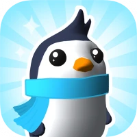 Penguin Snow Race