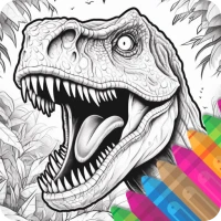 Dinosaur Coloring Planet