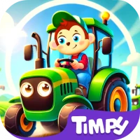 Tractor Games Kids Farm Truck