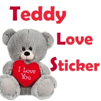 Teddy Bear Sticker - WASticker