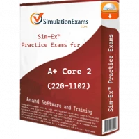 Sim-Ex Practice Exams A+ Core2