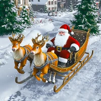 Snowy Santa Magic Gift Games