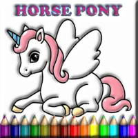 Coloring Horse Pony