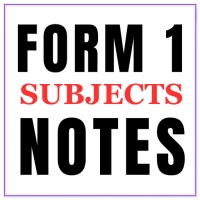 Form 1 Subjects Notes handbook