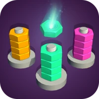 Nut Bolt Sort: Color Sort 3D