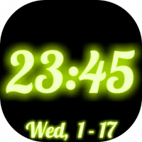 Large Digital Clock Display