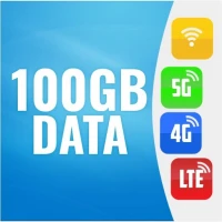 100 GB Data Internet 3G 4G 5G