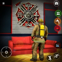 Firefighter Truck Rescue Games