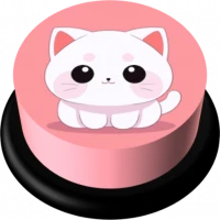 Cat Kitten Meow Button