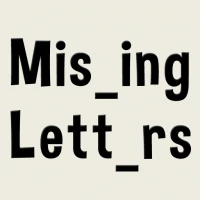 Fill the Missing Letters