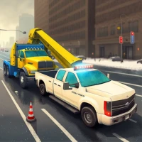 Tow Truck Drive: Towing games