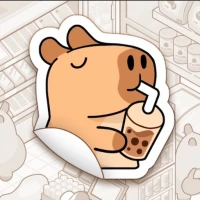 Capybara Sticker