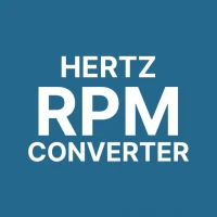 Hertz to RPM Converter