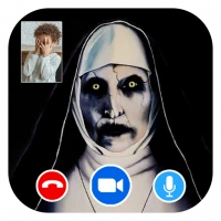 Scary Nun Fake Video Call