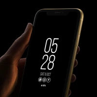 Always On Display Clock Amoled