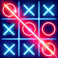 Tic Tac Toe Glow - XO 2 PLAYER