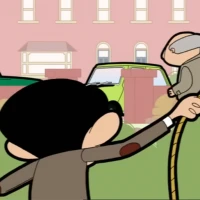 MrBean Game Cartoon Family Run