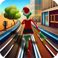 Subway Grinch Runner