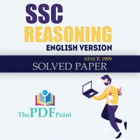 SSC Reasoning - English