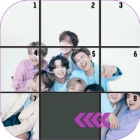 BTS Slide Puzzle Game