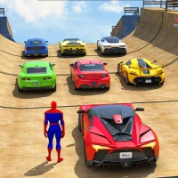 Big Ramp Jump - Super Car Race