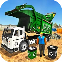 Trash Dump Truck Driver Game