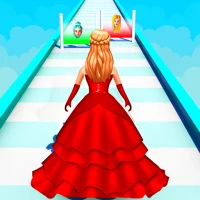 Princess Run: Makeover Game