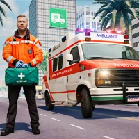 Ambulance Rescue Sim Games 3d