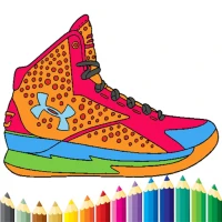 Sneakers Coloring Book