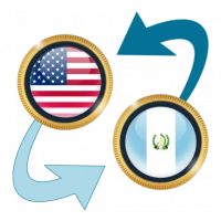 US Dollar x Guatemalan Quetzal