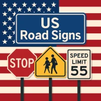 Road Signs US: Traffic Test